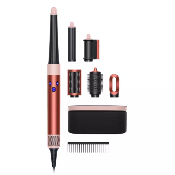 Стайлер Dyson Airwrap i.d. HS08 + подарочный футляр, Strawberry Bronze/Blush Pink